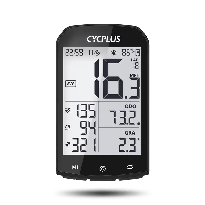 Ciclocomputador GPS CYCPLUS M1 – Tecnologia e Precisão para seus Treinos! 🚴‍♂️📡